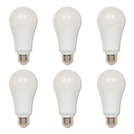 Westinghouse Bulb LED 25W 120-177V A21 Omni 5000K Day-Light E26 Med Bs, 6PK 5170020